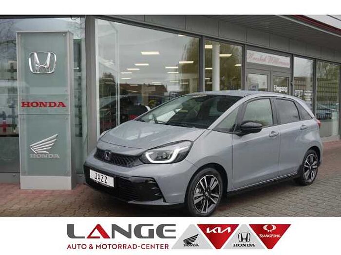 Honda Jazz 1.5 i-MMD Hybrid Advance Sport SHZ Temp Tel.-Vorb. PDC Regensensor Alu BT L 1.5 i-MMD Hybrid Advance Sport SHZ Temp Tel.-Vorb. PDC Regensensor Alu BT Lichts