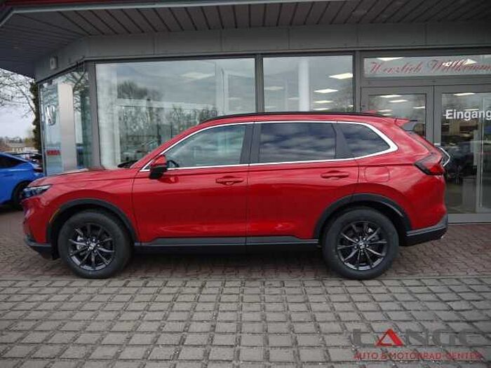 Honda CR-V e HEV Elegance AWD Navi Klimaautom SD SHZ Temp Tel.-Vorb. PDC Regensensor A e HEV Elegance AWD Navi Klimaautom SD SHZ Temp Tel.-Vorb. PDC Regensensor Alu BT