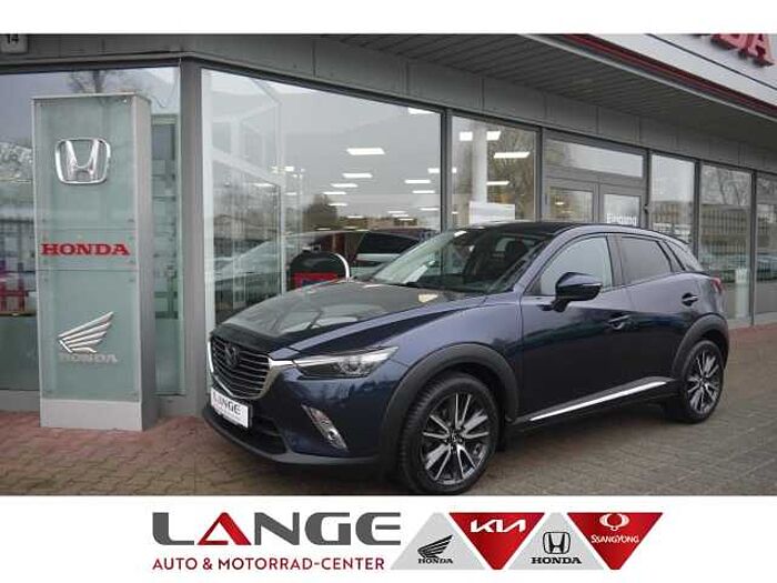 Mazda CX-3 2.0 Sports-Line AWD Standheizung Navi Dyn. Kurvenlicht Klimaautom SHZ Temp 2.0 Sports-Line AWD Standheizung Navi Dyn. Kurvenlicht Klimaautom SHZ Temp Tel.-