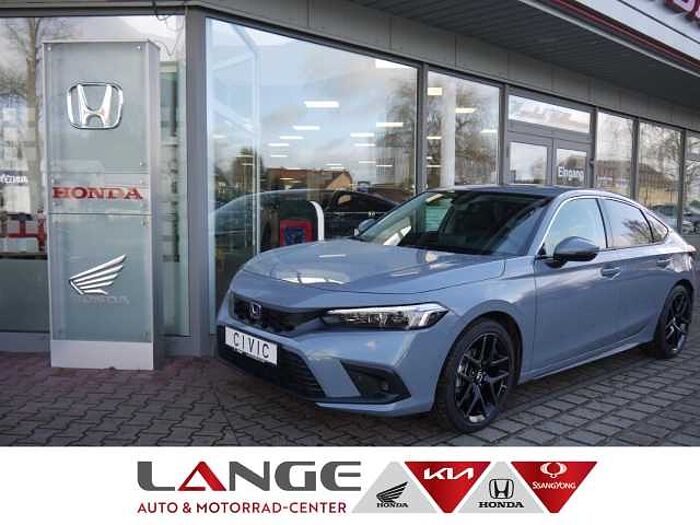 Honda Civic i-MMD Hybrid EU6d 2.0 e HEV Elegance Navi Digitales Cockpit LED ACC Apple