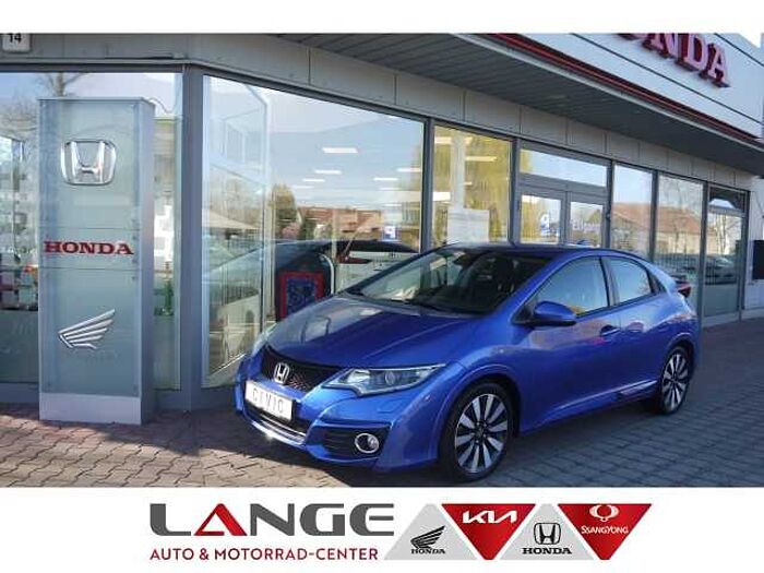 Honda Civic 1.8 Elegance Sport Mehrzonenklima Ambientebeleuchtung Alarm Rückfahrkam. N