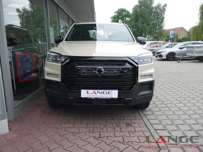 KGM Musso Grand 2.2 e-XDi AWD Black Navi Klimaautom SHZ Temp Tel. -Vorb. PDC Regensen