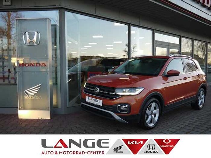 Volkswagen T-Cross 1.0 DSG Style Automatik Navi LED ACC Apple CarPlay Android Auto Mehrzone
